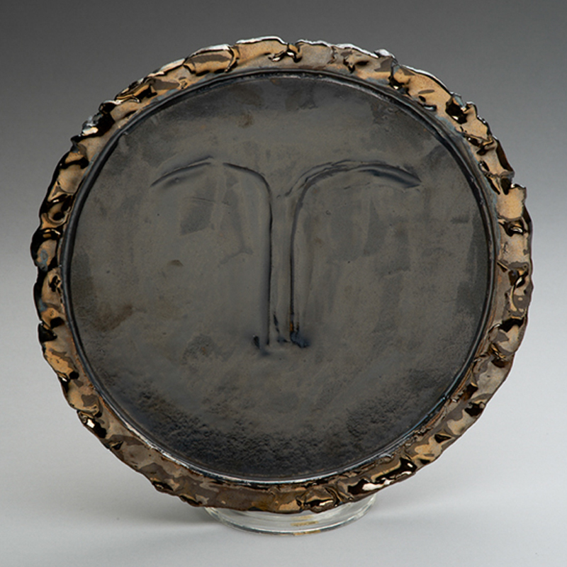Image: Lois Sattler - Round Ceramic Face Piece